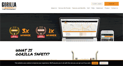 Desktop Screenshot of gorillasafety.com